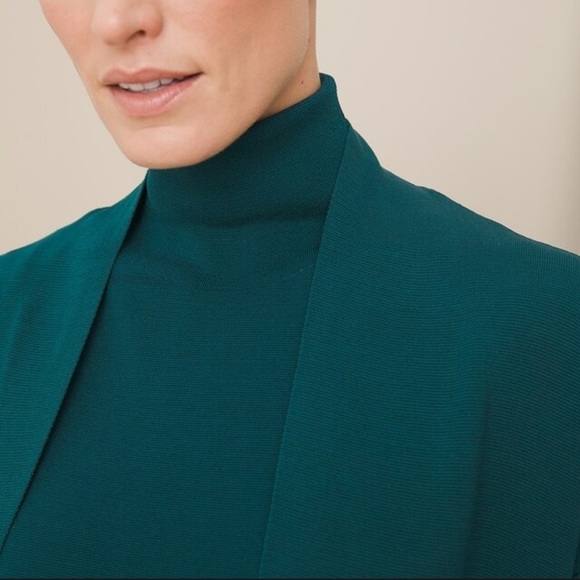 Chico's Green and Blue Knit Cardigan - Picture 5 of 12